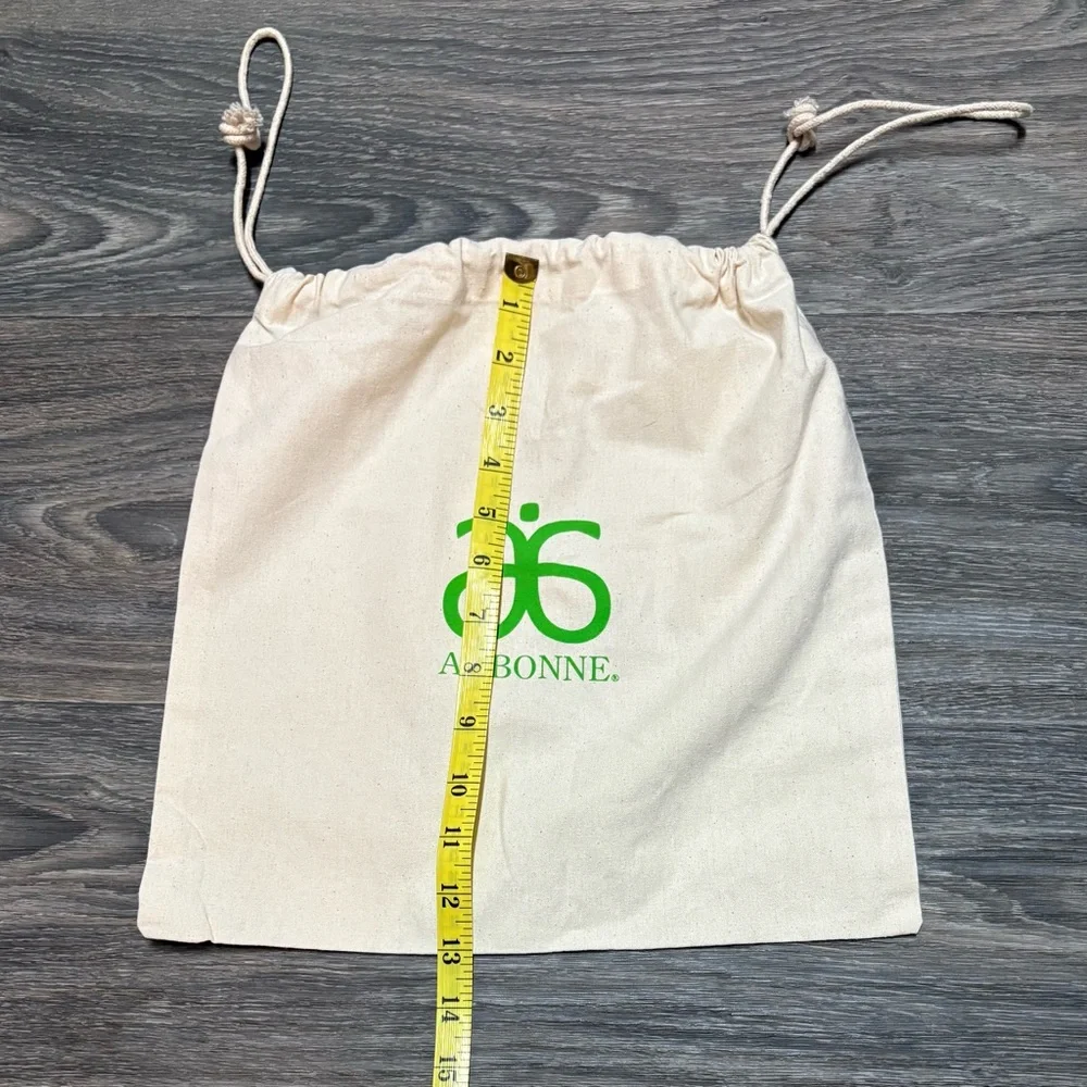 Lovely, Convenient Arbonne Beige Drawstring Bag